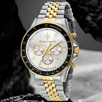 Original Maserati Sports Watches European and American Fashion Multifunctional Luxury, Precision Italian Style Watch